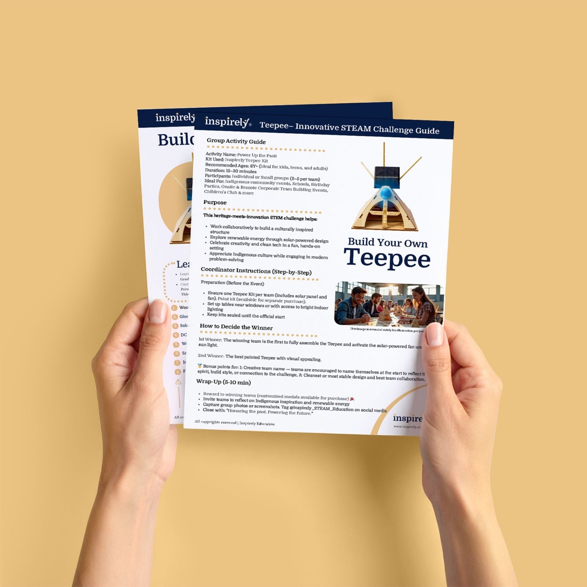 Teepee Kit Instructions