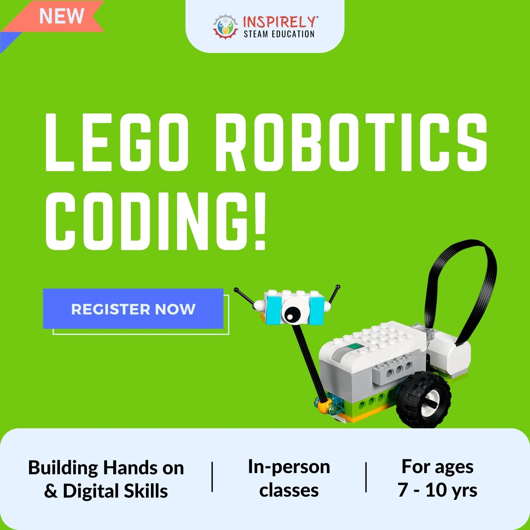 Brampton Triveni Mandir LEGO Robotics (In-Person) Classes Ages