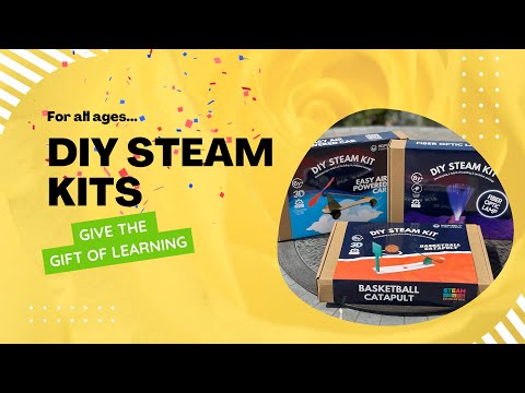 Easy Air Powered Car | DIY STEM Kit / Project | For Ages 6-99 Yrs