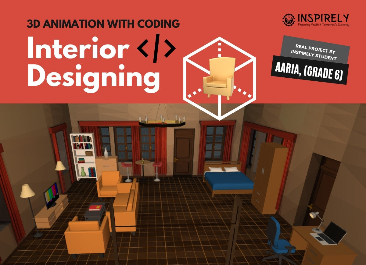 3d animation with coding for children kids boy girl robotics science technology digital tools inspirely education STEAM STEM institute ontario canada brampton best top 1 accredited private school alternative top afterschool online class near me ottawa