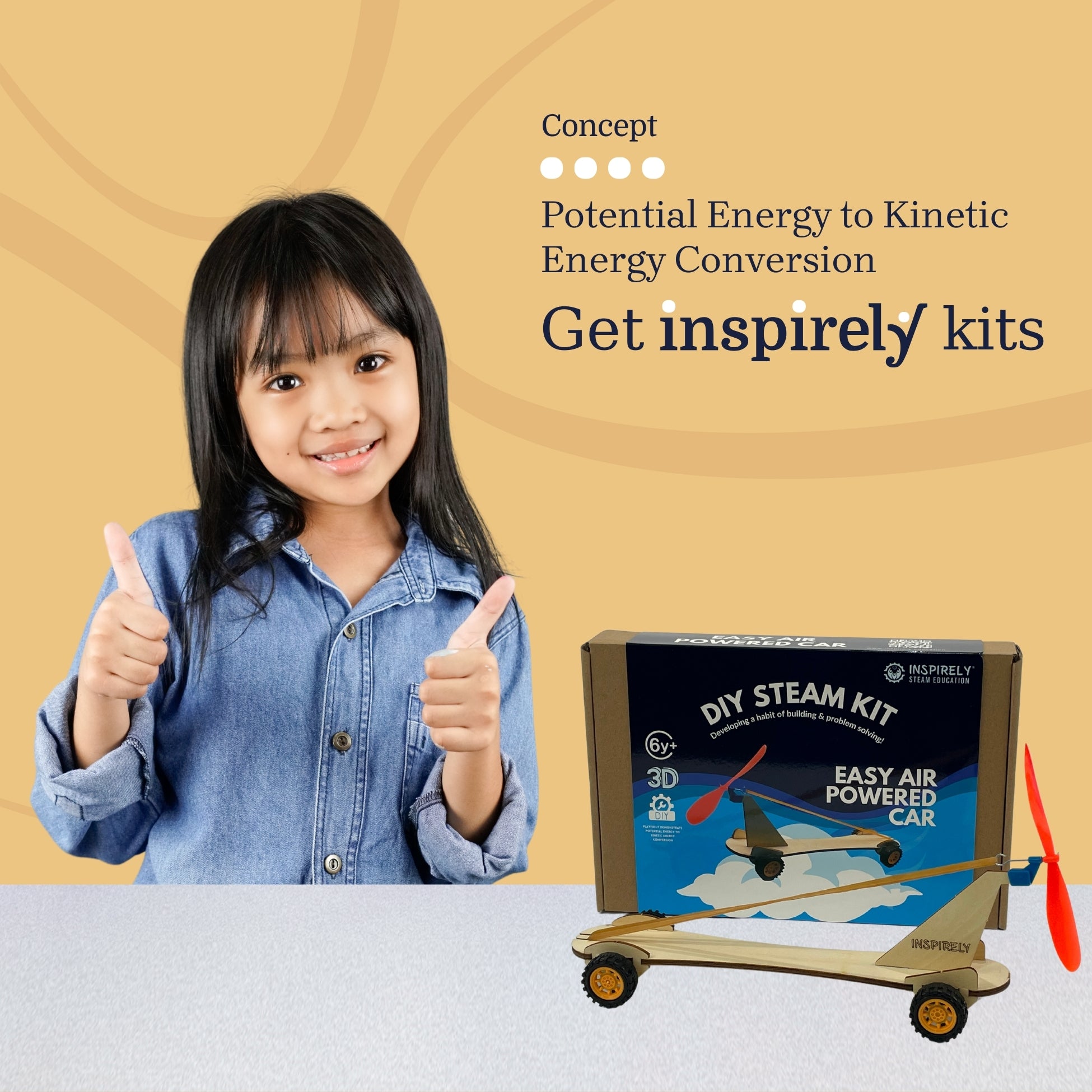 INSPIRELY |STEAM Education DIY Do It Yourself Building Activity Maker Space engineering science school project STEM STEAM Kit activity box Art Kit Craft workshop Kid boy girl wooden math subscription educational toy top best parent choice robotics 2022 parent choice corporate holiday birthday Christmas gift for employees with family Brampton Mississauga Oakville Guleph Milton