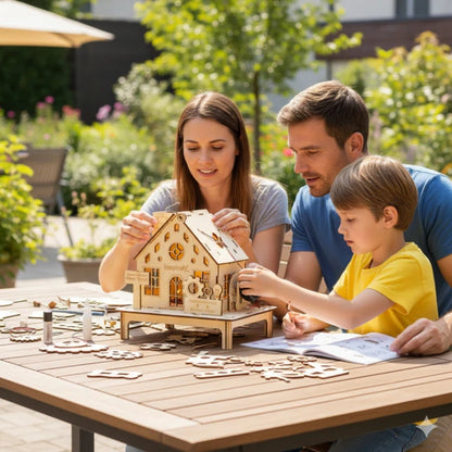 Dynamo Generator Power House | Inspirely 3D Wooden STEM Kit