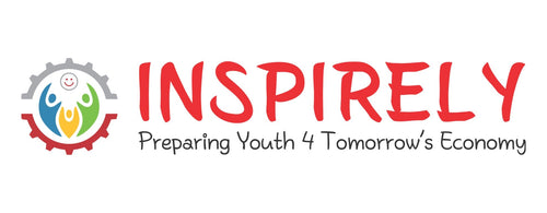 INSPIRELY | STEAM Education Logo Empowering Youth for Tomorrow's economy