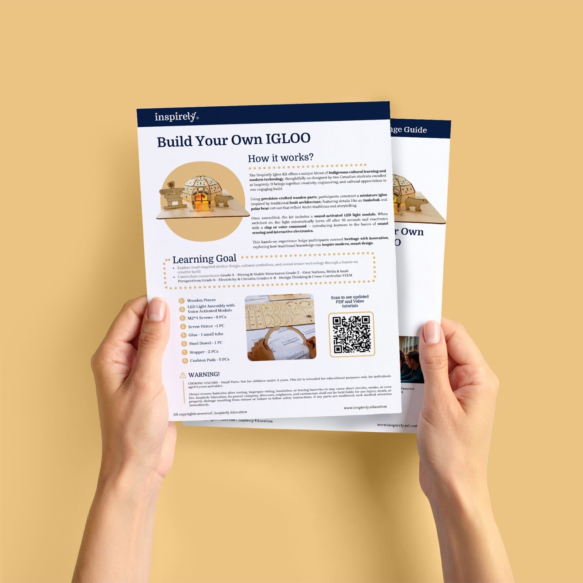 Igloo kit instructions