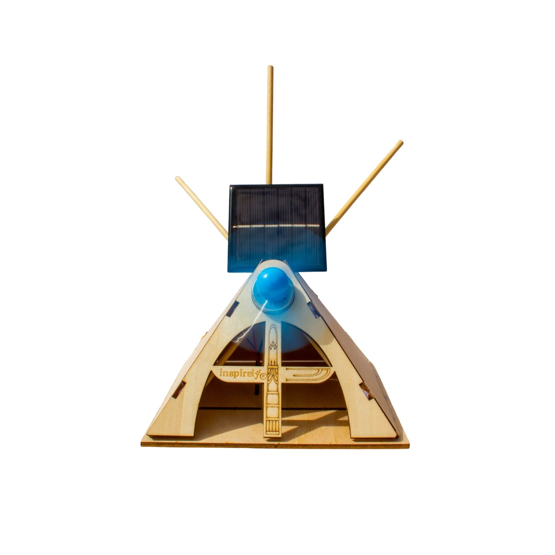 Solar-Powered Teepee | Inspirely 3D Wooden STEM Kit – INSPIRELY | STEAM ...