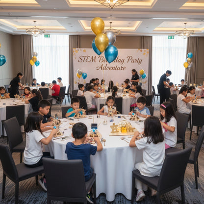 kids birthday party with DIY Kits