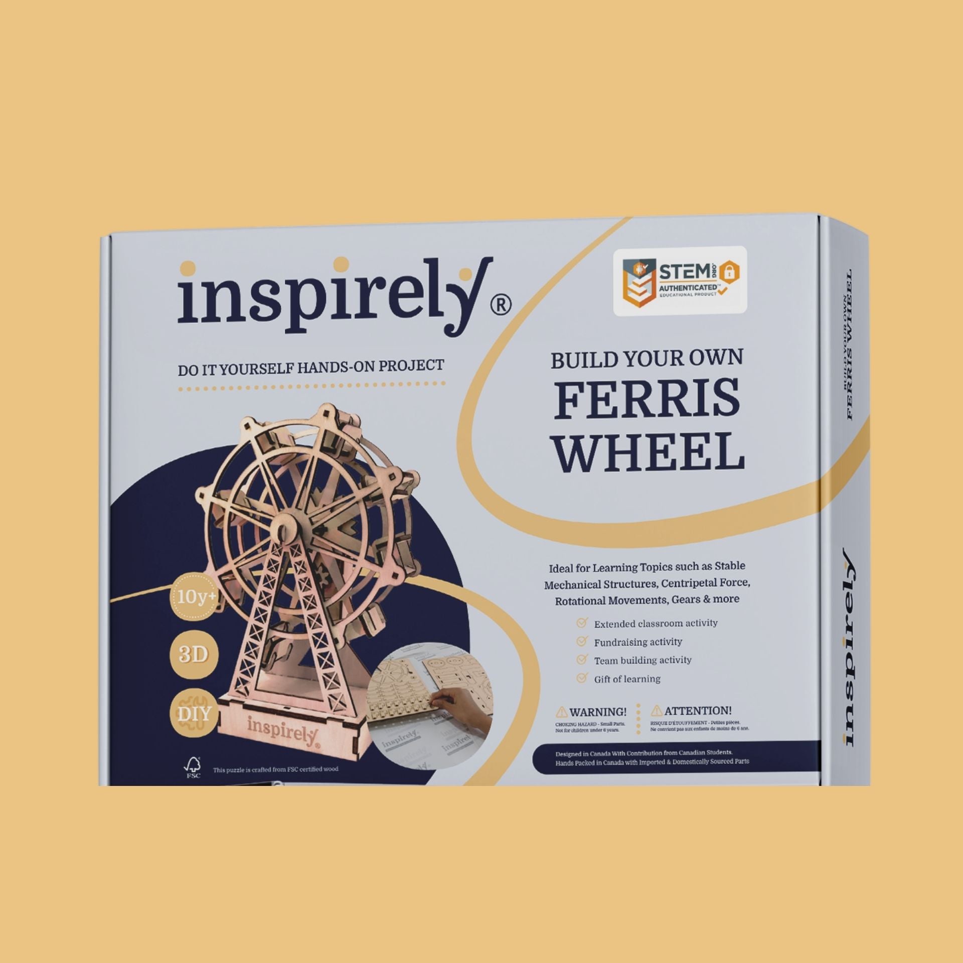Ferris wheel miniature set