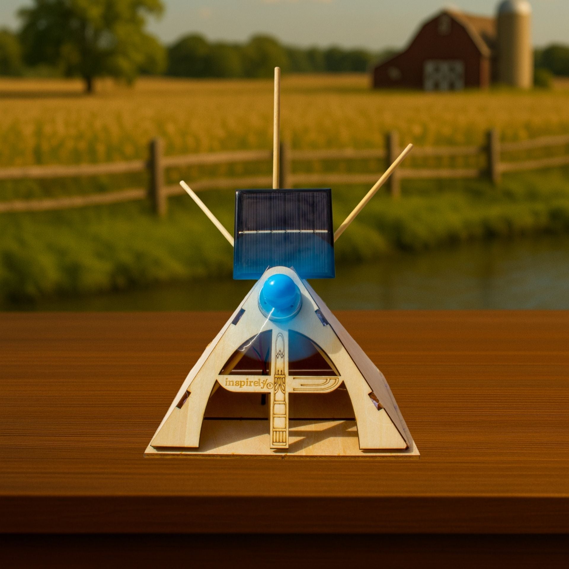 teepee 3d wooden puzzle