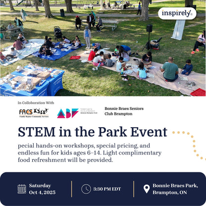 STEM in The Park Event Workshop Inspirely