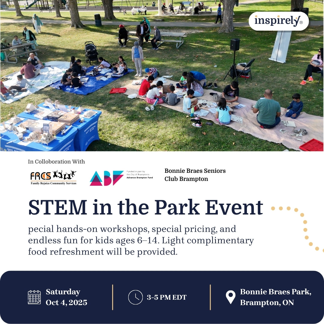 STEM in The Park Event Workshop Inspirely
