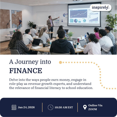 A Journey into the World of Finance | Live Online Workshop for Grades 5-10 Students