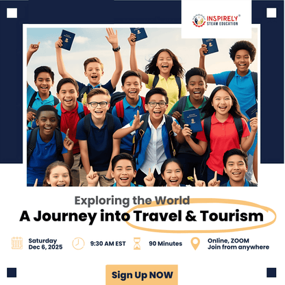 A Journey into World of Travel & Tourism | Live Online Workshop for Grades 5-10 Students