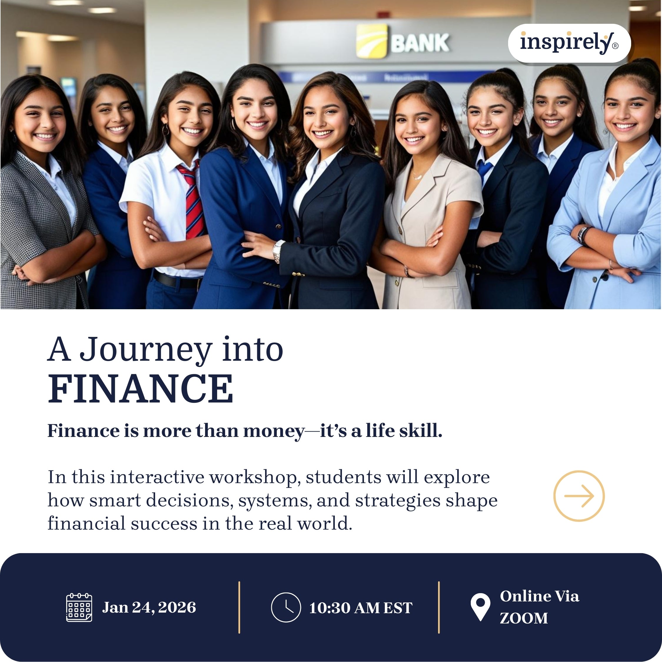 Financial Literacy STEM STEAM Online Workshop for Elementary Middle and High School Students Career Exploration Brampton Mississauga Peel Region Caledon Kleinborough Orangeville Richmond Hill Toronto