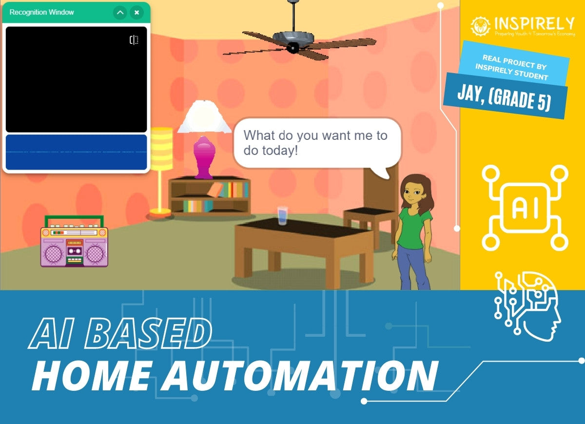 artificial intelligence machine learning for children kids boy girl robotics coding science technology digital tools inspirely education STEAM STEM institute ontario canada brampton best top 1 accredited private school alternative top coding best near