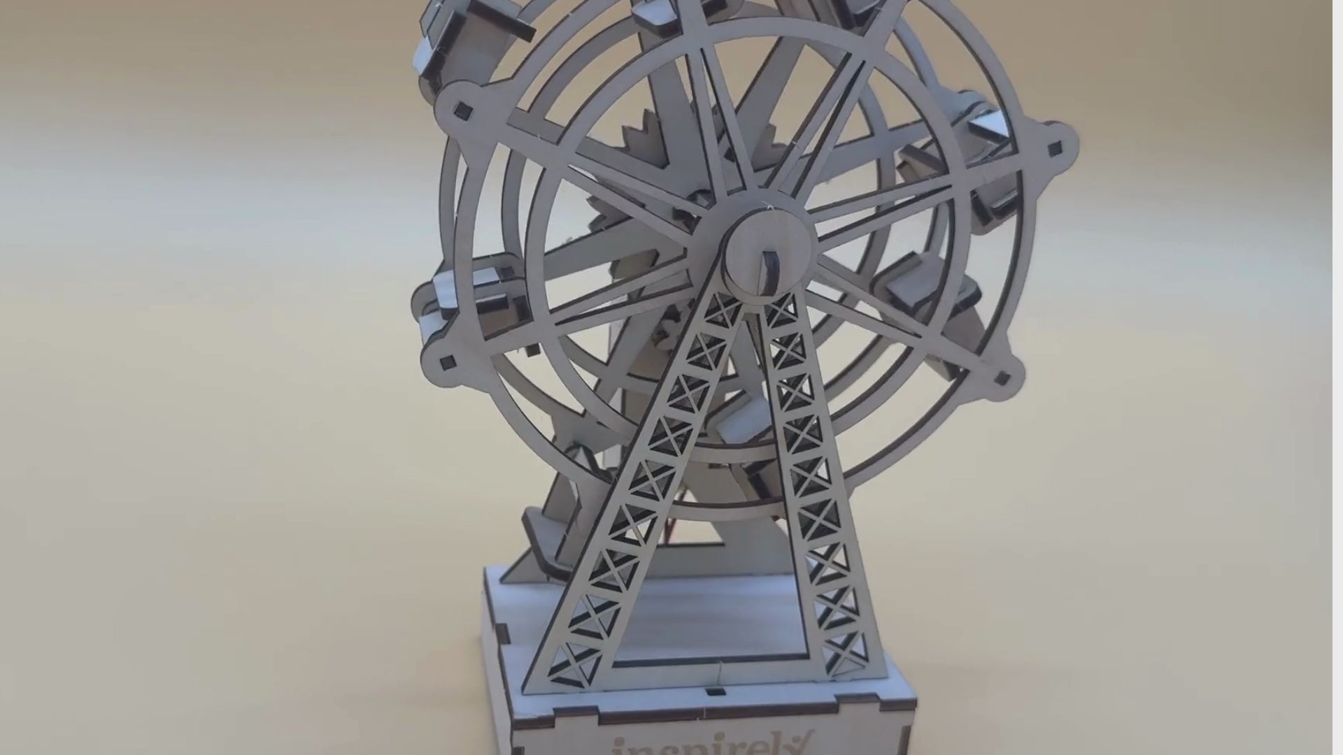 Load video: Inspirely Premium 3D Wooden STEM Kit Puzzles