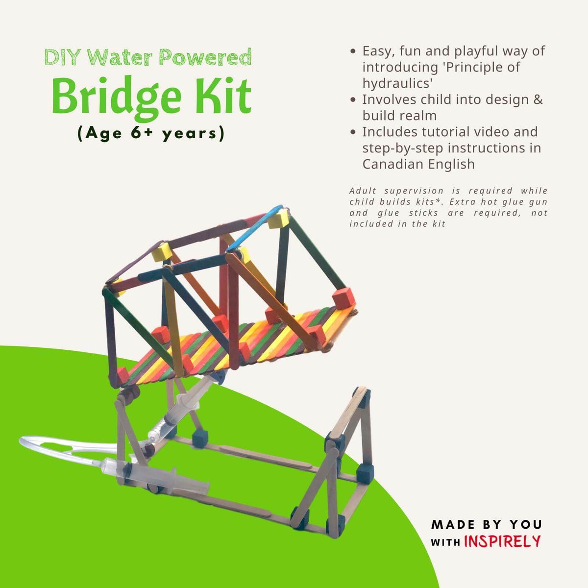 DIY STEAM Activity Box | Limited Edition Holiday Gift Bundle | 3 Kits | For families with children age 6 to 13 Years - Inspirely Education Inc