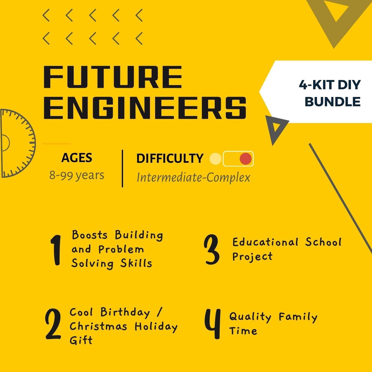 Future Engineer STEAM DIY Kit | Bundle B | FREE Shipping - Inspirely Education Inc