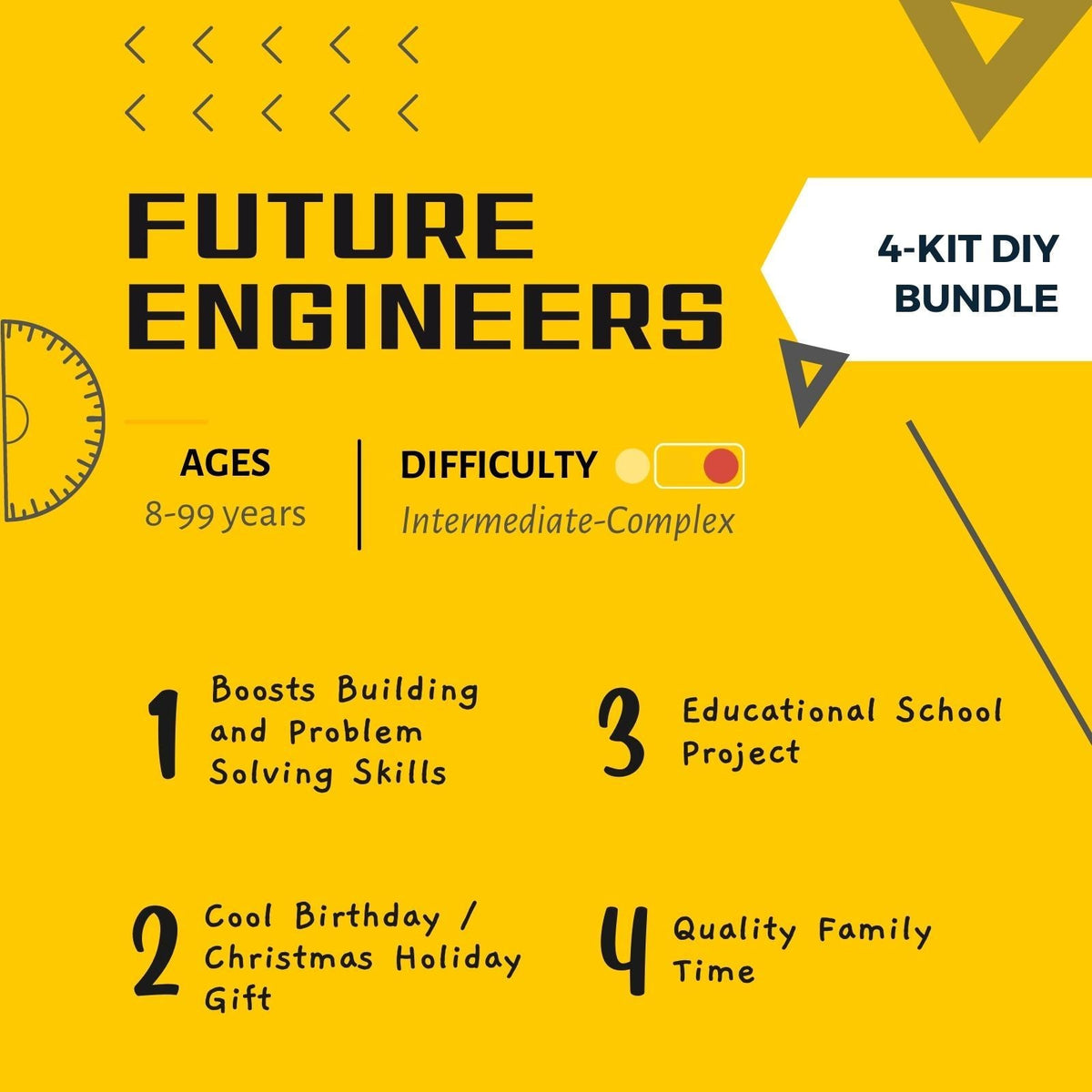 Future Engineer STEAM DIY Kit | Bundle A | FREE Shipping