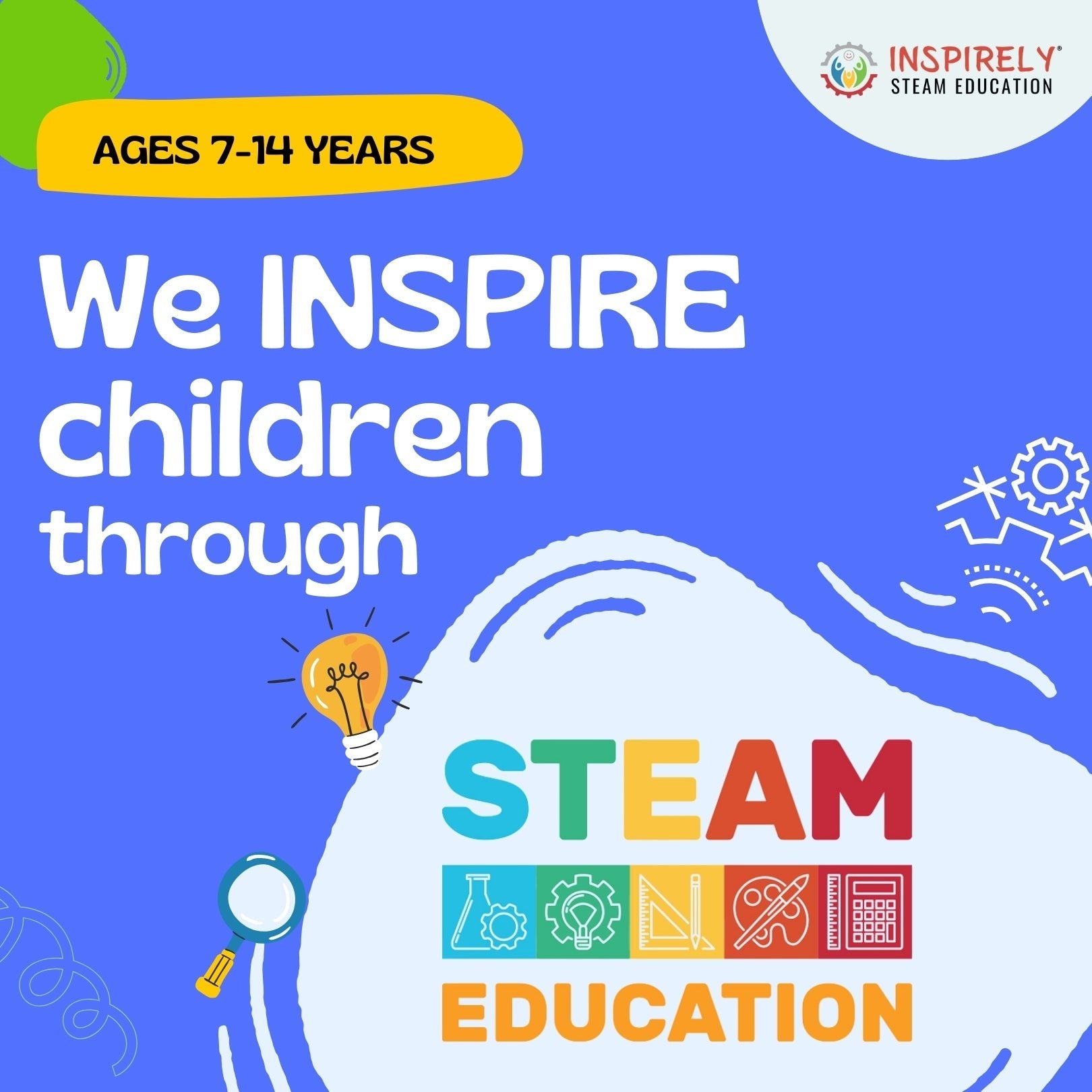 INSPIRELY | STEAM Education mobile app course workshops classes at Brampton Triveni Mandir and Community Center Children programs workshops camps classes Artificial Intelligence & Machine Learning (robotics) after-school children Ages 11 to 14 years boy girl kid teen STEM STEAM Education teens kids Brampton West Caledon Mississauga Georgetown top featured best institute 2023 near me